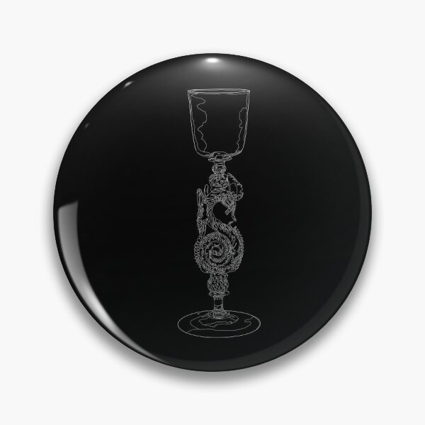 Item preview, Dragon Stemmed Goblet designed and sold by WeepingSparrow.
