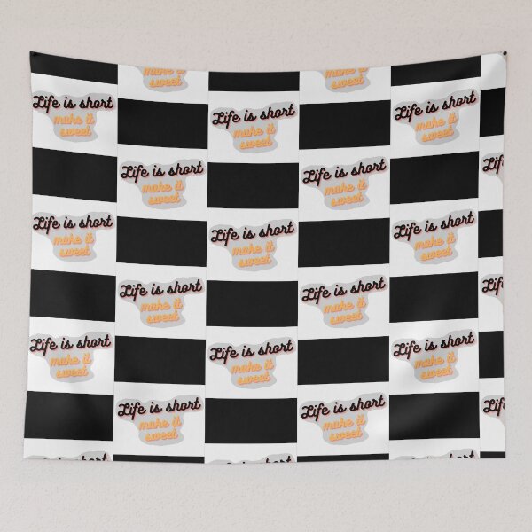 Item preview, Life is short make it sweet  designed and sold by Sakurabyfoco.
