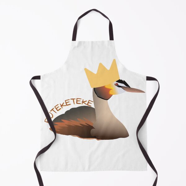 Item preview, pūteketeke Australasian crested grebe bird of the century designed and sold by TheWaterBirds.
