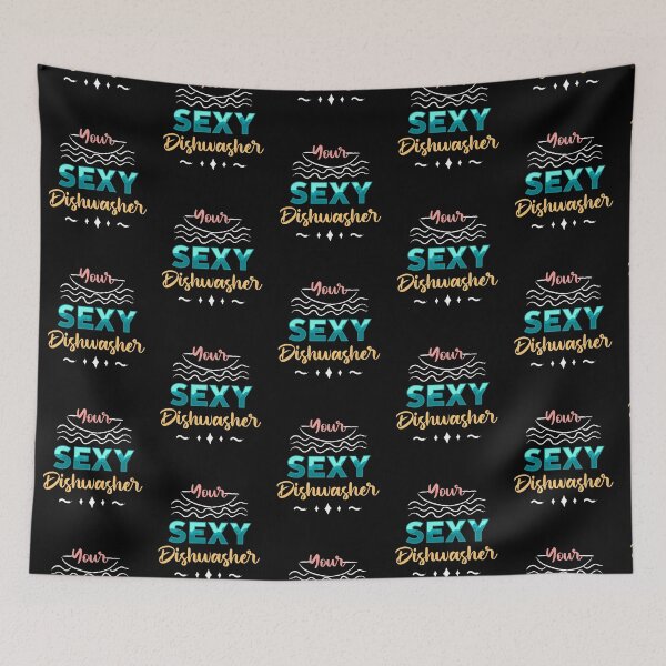 Item preview, Dishwasher Sexy Plate Knife Fork Love Funny Quote Gender Household Errands Gift designed and sold by DuckworthRoad.