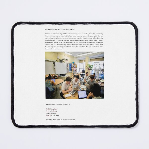 Item preview, Some problems with modern schooling 10 myme651 redbubble designed and sold by myme651.