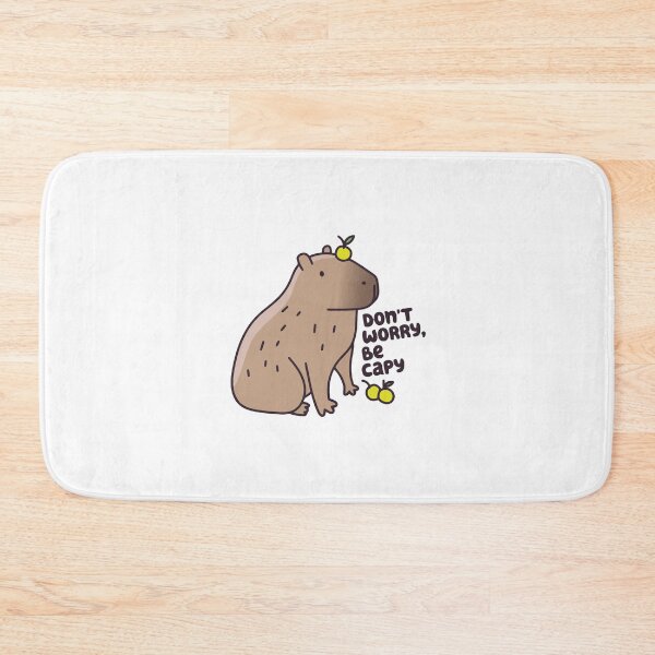 Item preview, Don_t worry be capy designed and sold by DuckworthRoad.