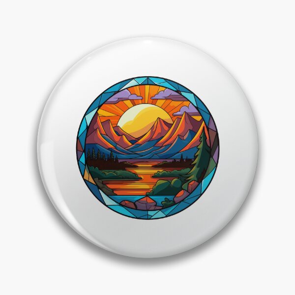 Item preview, Hiking Sunset Outdoor Adventure, Tranquil Nature, Sunset Landscape, Hiking Memories designed and sold by DuckworthRoad.