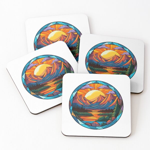 Item preview, Hiking Sunset Outdoor Adventure, Tranquil Nature, Sunset Landscape, Hiking Memories designed and sold by DuckworthRoad.