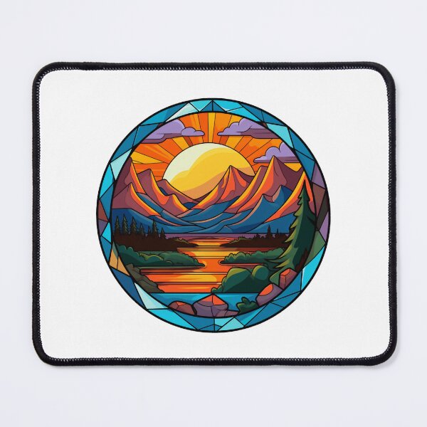 Item preview, Hiking Sunset Outdoor Adventure, Tranquil Nature, Sunset Landscape, Hiking Memories designed and sold by DuckworthRoad.