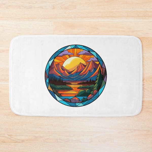 Item preview, Hiking Sunset Outdoor Adventure, Tranquil Nature, Sunset Landscape, Hiking Memories designed and sold by DuckworthRoad.