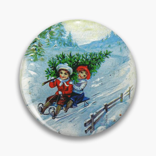 Item preview, Children's Christmas Sledding Fun designed and sold by ExpressingSelf.