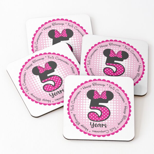 Item preview, Happy 5th minnie's birthday designed and sold by Gabyciux.