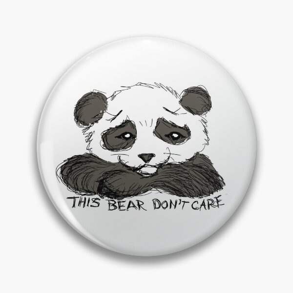 Item preview, This Bear Don’t Care designed and sold by KDotsLeigh.