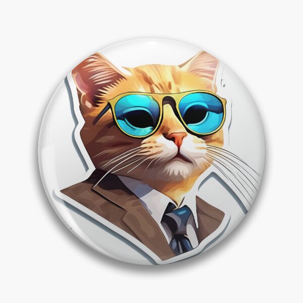 Item preview, Cat with sunglasses designed and sold by Gabriel0x.