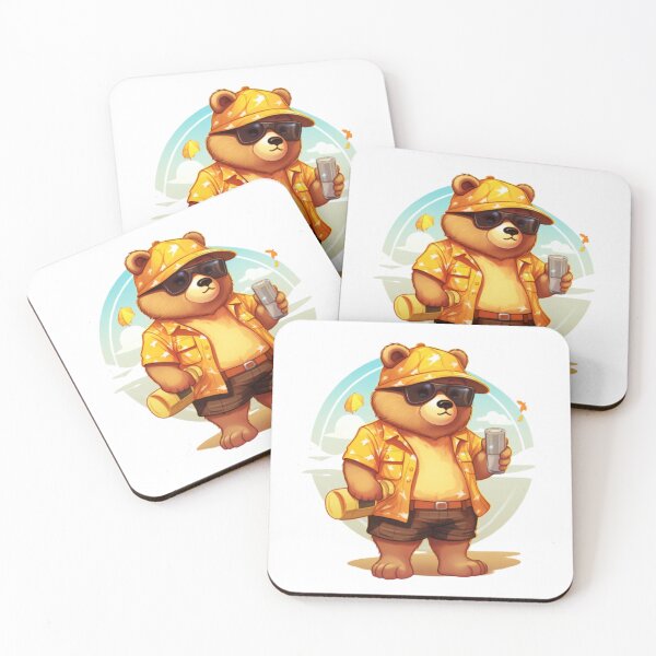 Item preview, Sunny Summer Bear designed and sold by Nopphadon44.