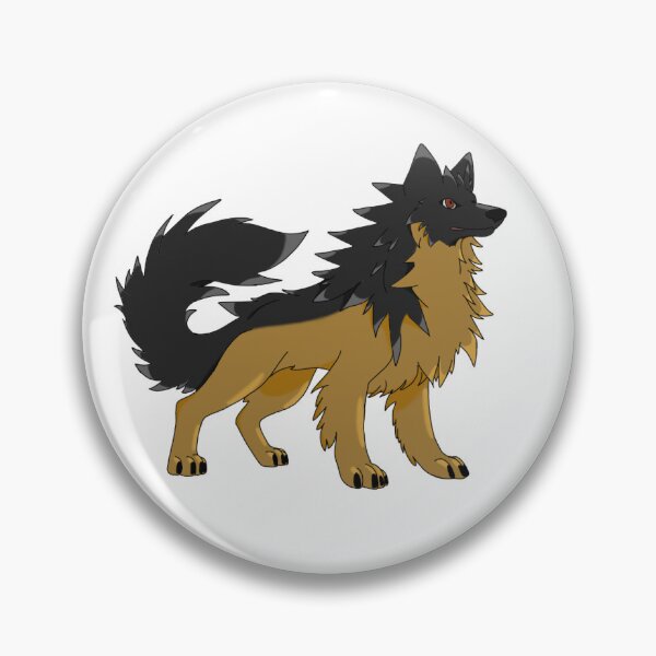 Item preview, Shiny GSD Mightyena designed and sold by harmopiavu.