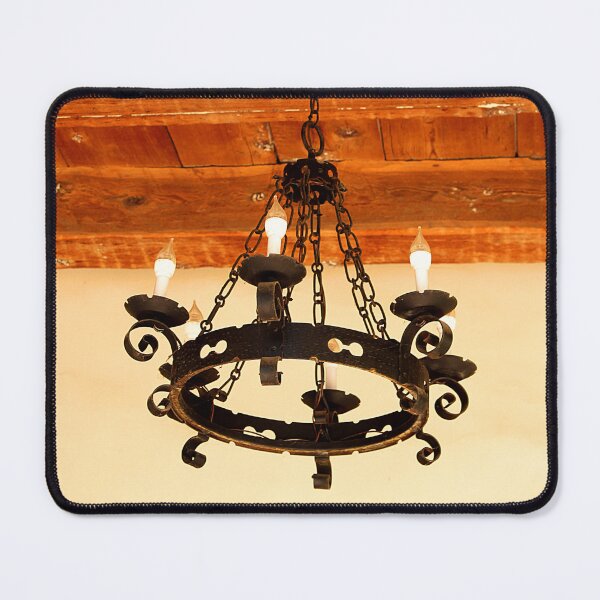 Item preview, Mission Chandelier with Anachronistic Lightbulbs designed and sold by Martha Sherman.