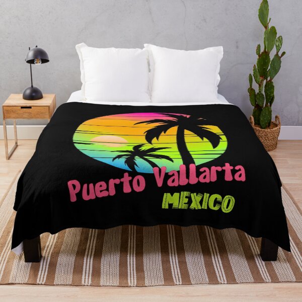 Item preview, PUERTO VALLARTA, Puerto Vallarta Vintage Sunset, Mexico Sunrise, Beach Lifestyle, Ocean Waves,Tropical Vacation designed and sold by Sun Sand & Sea Art.