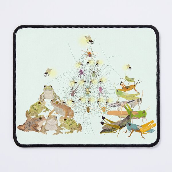 Item preview, Insects and Toads Create Christmas Trees designed and sold by Amy Hadden.