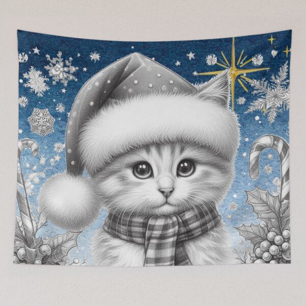 Item preview, Merry Christmas Meow V.4 designed and sold by VANWANSHOP.