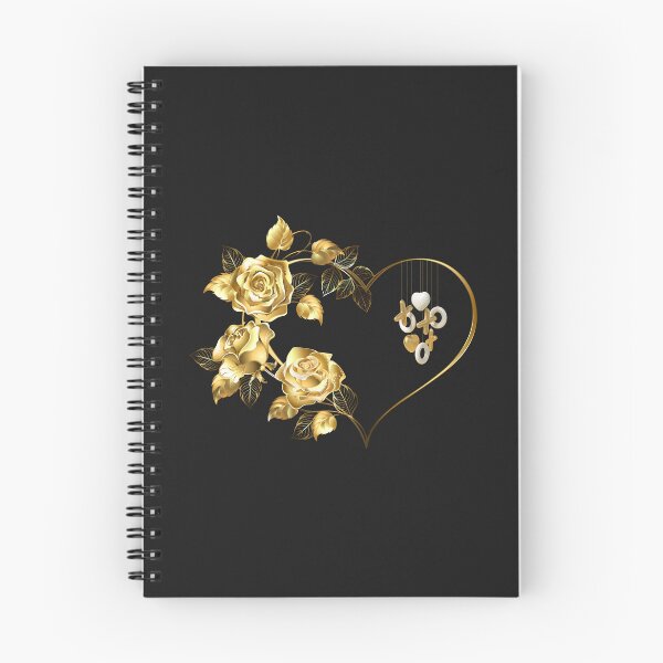 Item preview, Golden Heart with Golden Roses designed and sold by LionessLove.