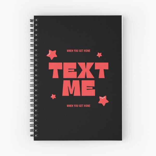 Item preview, Text me when you get home (red) designed and sold by CoastlineRowe.