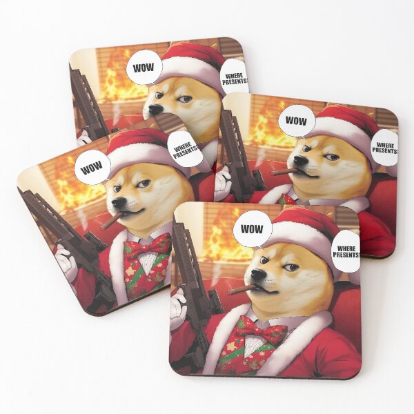 Item preview, Angry Christmas Doge designed and sold by BlitzWald.