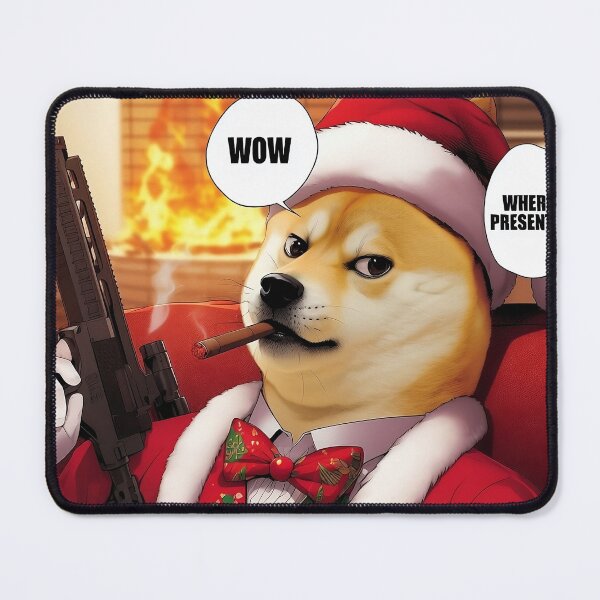 Item preview, Angry Christmas Doge designed and sold by BlitzWald.