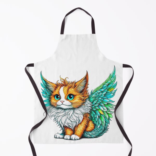 Item preview, Fluffy Kitty with Wings designed and sold by Violet Grant.