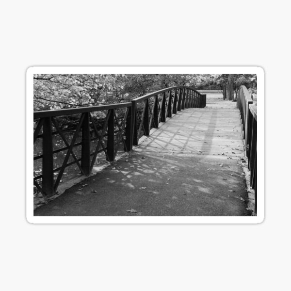 Bridge Shadows Sticker