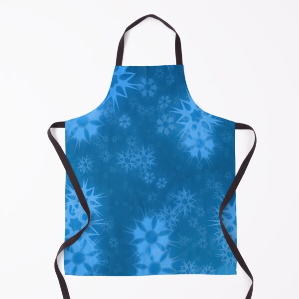 Item preview, Christmas: Blue Snowflake With Blue background Pattern designed and sold by TaraTs.