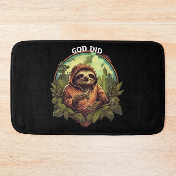 Item preview, sloth designed and sold by hellaclean.