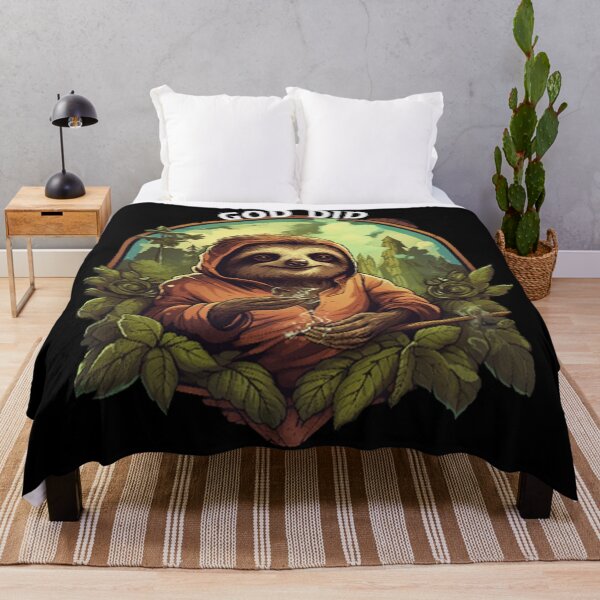 Item preview, sloth designed and sold by hellaclean.