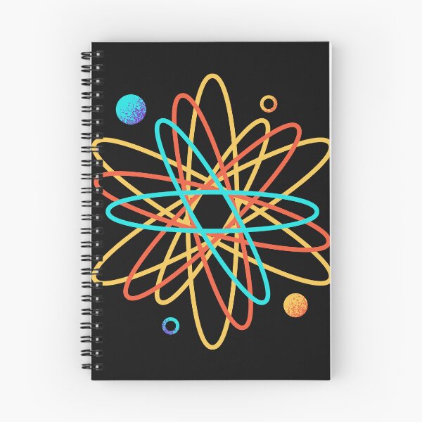 Item preview, Textured Science Abstract Atom Shape designed and sold by Hemlawit.