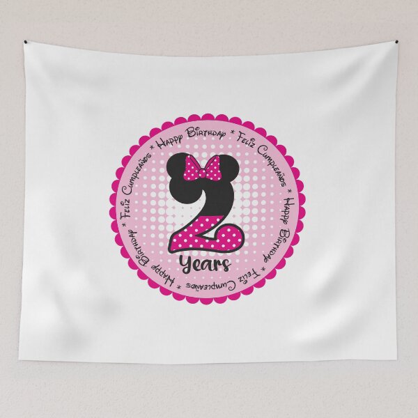 Item preview, Happy 2nd. minnie's birthday designed and sold by Gabyciux.