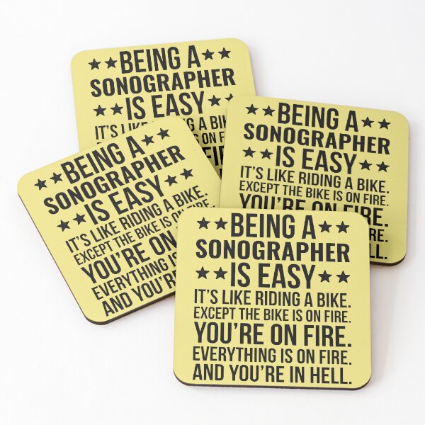 Item preview, Being A Sonographer Is Easy designed and sold by kamrankhan.