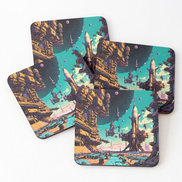 Item preview, Alien City 2 designed and sold by Artsy-M0nki.