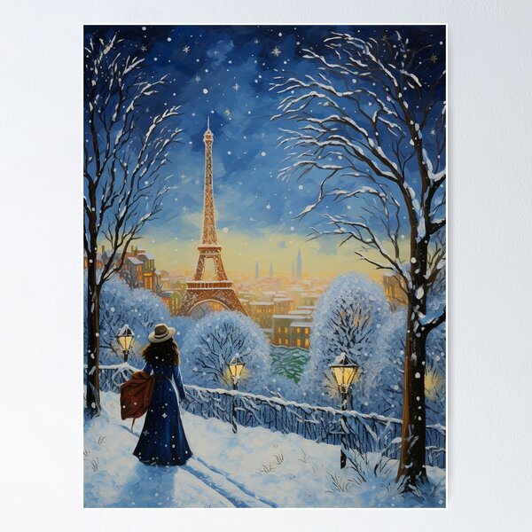 Item preview, Watching Snowflakes In Winter designed and sold by Timothystore-.