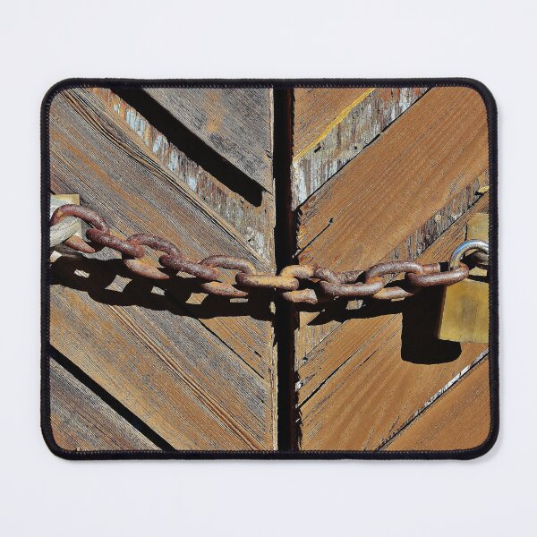 Item preview, Old Chain on Old Doors designed and sold by Martha Sherman.