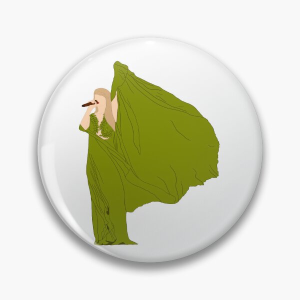 Item preview, Eras Folklore Green Dress designed and sold by NahNahHeyJudy.