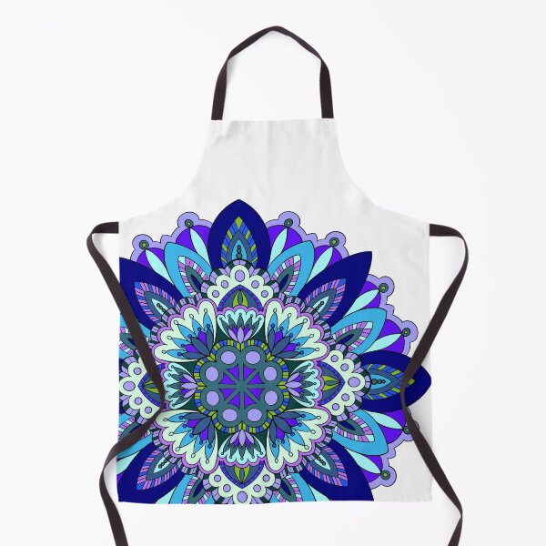 Artikelvorschau, Blumen-Mandala – handgezeichnetes Design – coole Stimmung entworfen und verkauft von lisdalia.