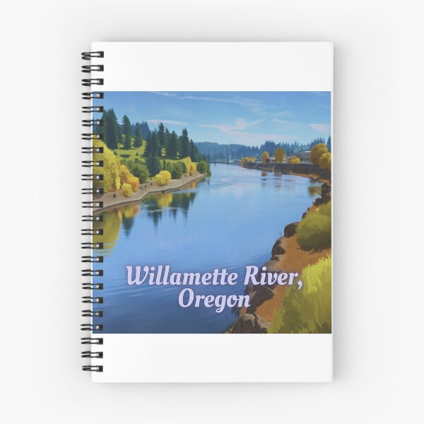 Item preview, Willamette River Oregon designed and sold by OregonsOwn.