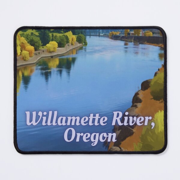 Item preview, Willamette River Oregon designed and sold by OregonsOwn.