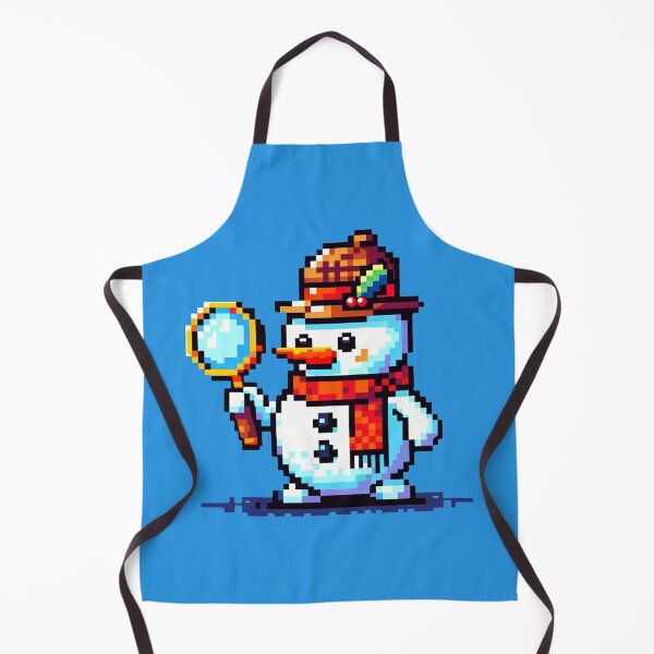 Item preview, Snowman Detective: 8-Bit Winter Mystery designed and sold by PixelPunkster.