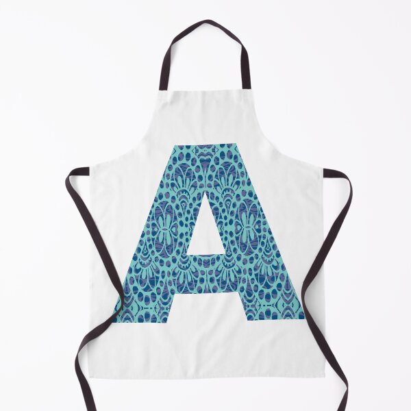 Item preview, Letter A | Blue | Monogram | Initial designed and sold by hayleylauren.