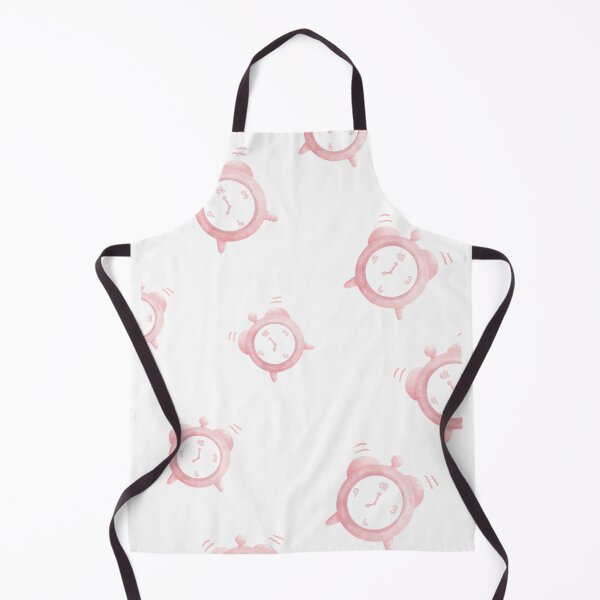 Item preview, Pink alarm Clock with soft choke brush designed and sold by Bunnylovely.