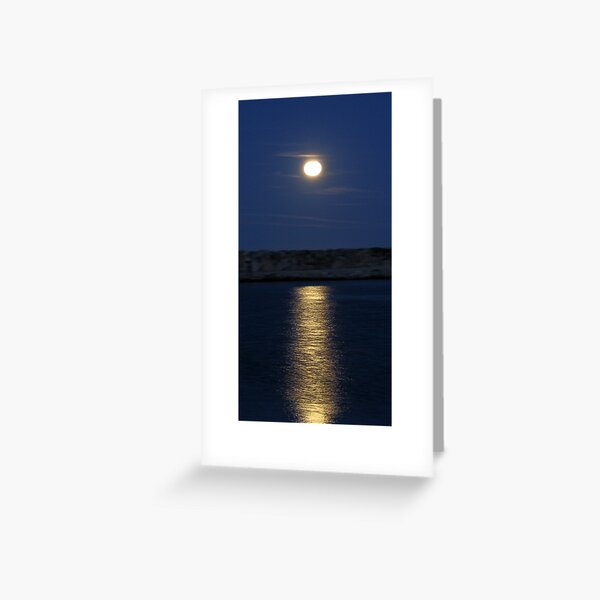 Moon Light Greeting Card