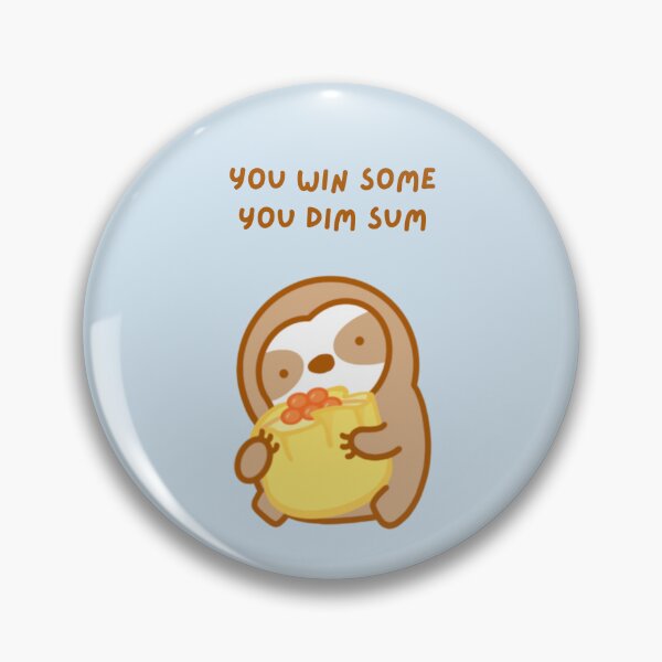 Item preview, Dim Sum Shumai Sloth designed and sold by theslothinme.