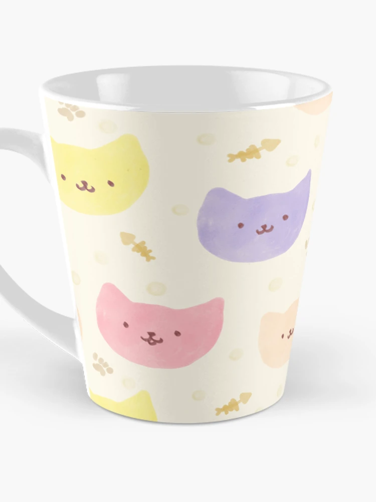 Thumbnail 3 of 4, Coffee Mug, Pastel kittens pattern  designed and sold by InversionGraph.