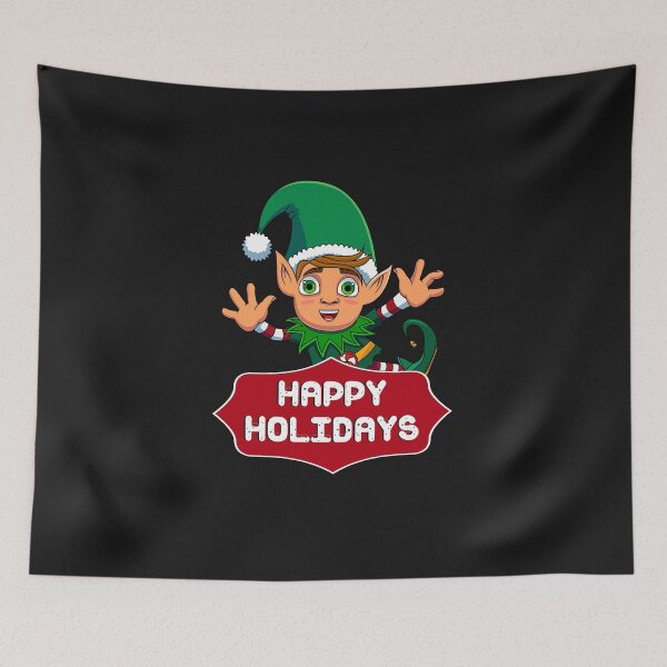 Item preview, Happy Holidays ( SpazzTheVisionary )  designed and sold by SpazzTV.