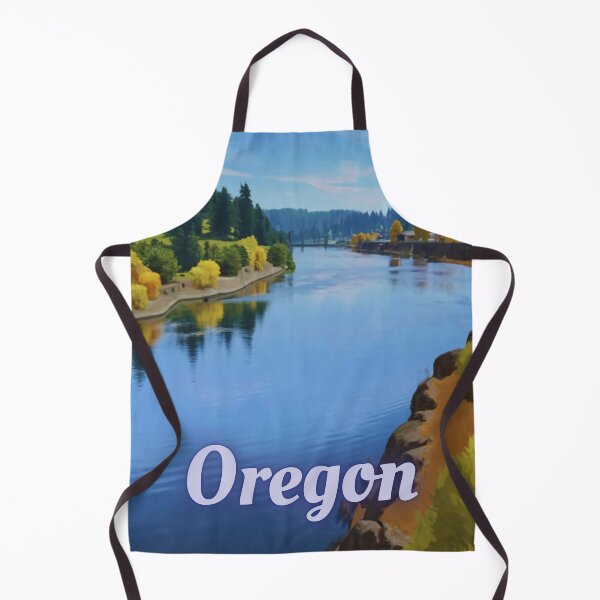 Item preview, Oregon River And Trees designed and sold by OregonsOwn.