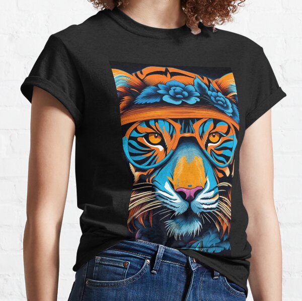 womens tiger face shirt