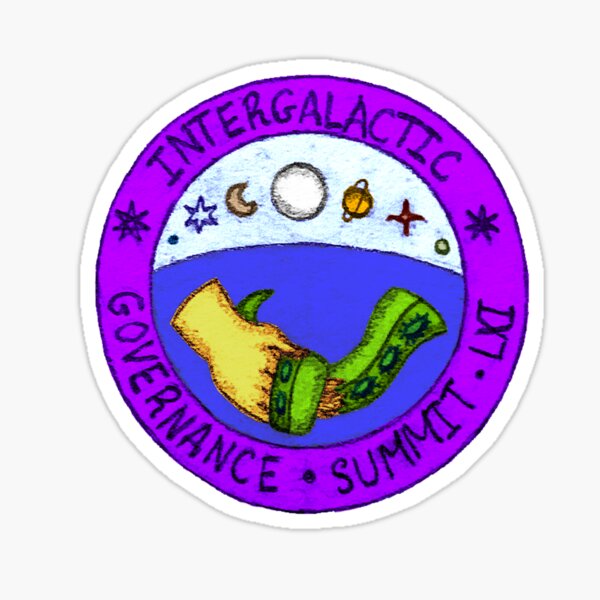 Intergalactic Governance Summit LXI Sticker