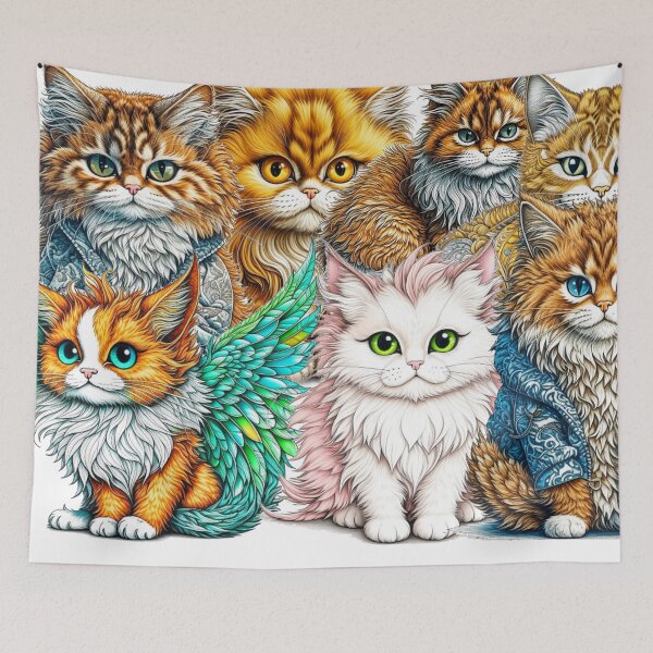 Item preview, Cats Galore designed and sold by Violet Grant.